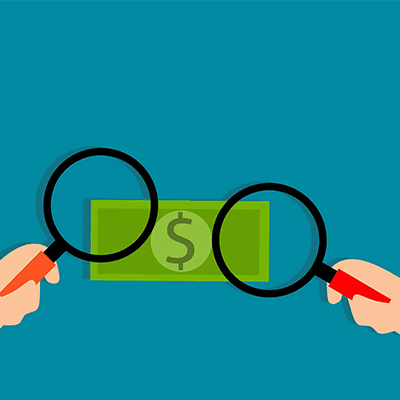 Magnifying Glasses and Money