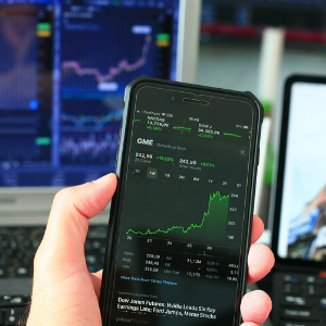 phone with stock app