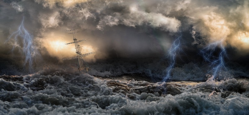 stormy market
