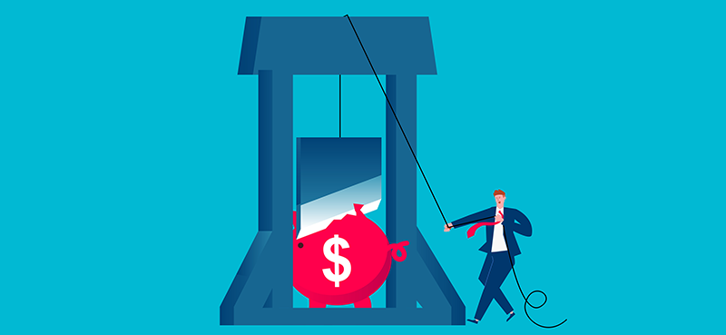 Dividend cut