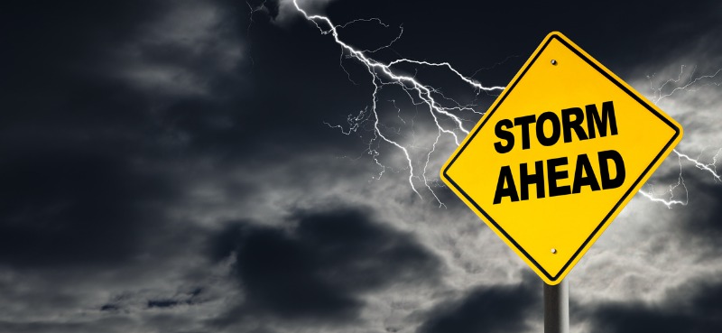 Storm ahead