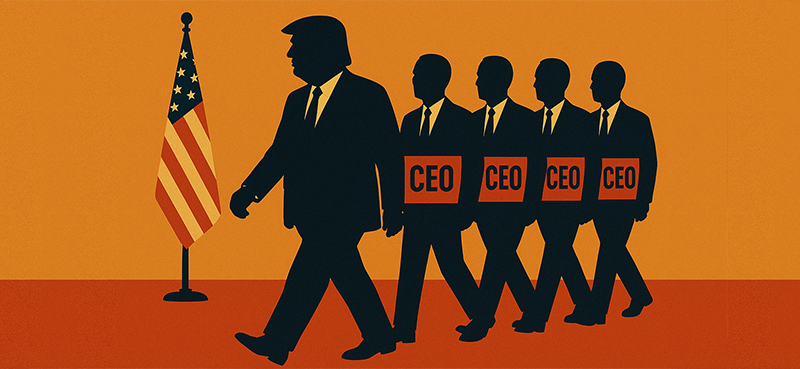 Trump and CEOs